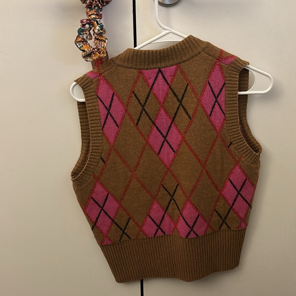Ganni V-neck Vest Knitwear - Picture 2 of 5